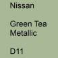 Preview: Nissan, Green Tea Metallic, D11.